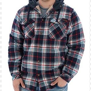 Men's legendary white tails fleece lined jacket